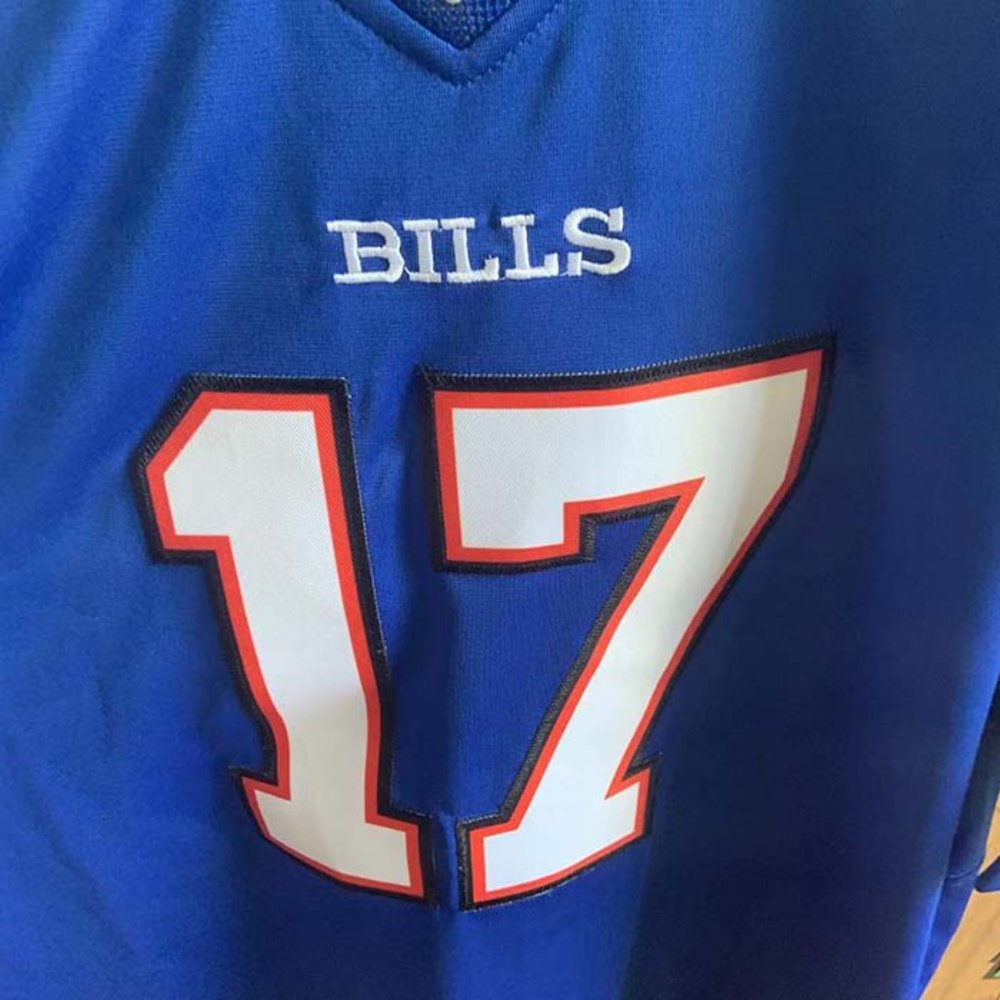 Nike Mens Buffalo Bills Josh Allen #17 Royal Blue Jersey - Picture 6 of 11